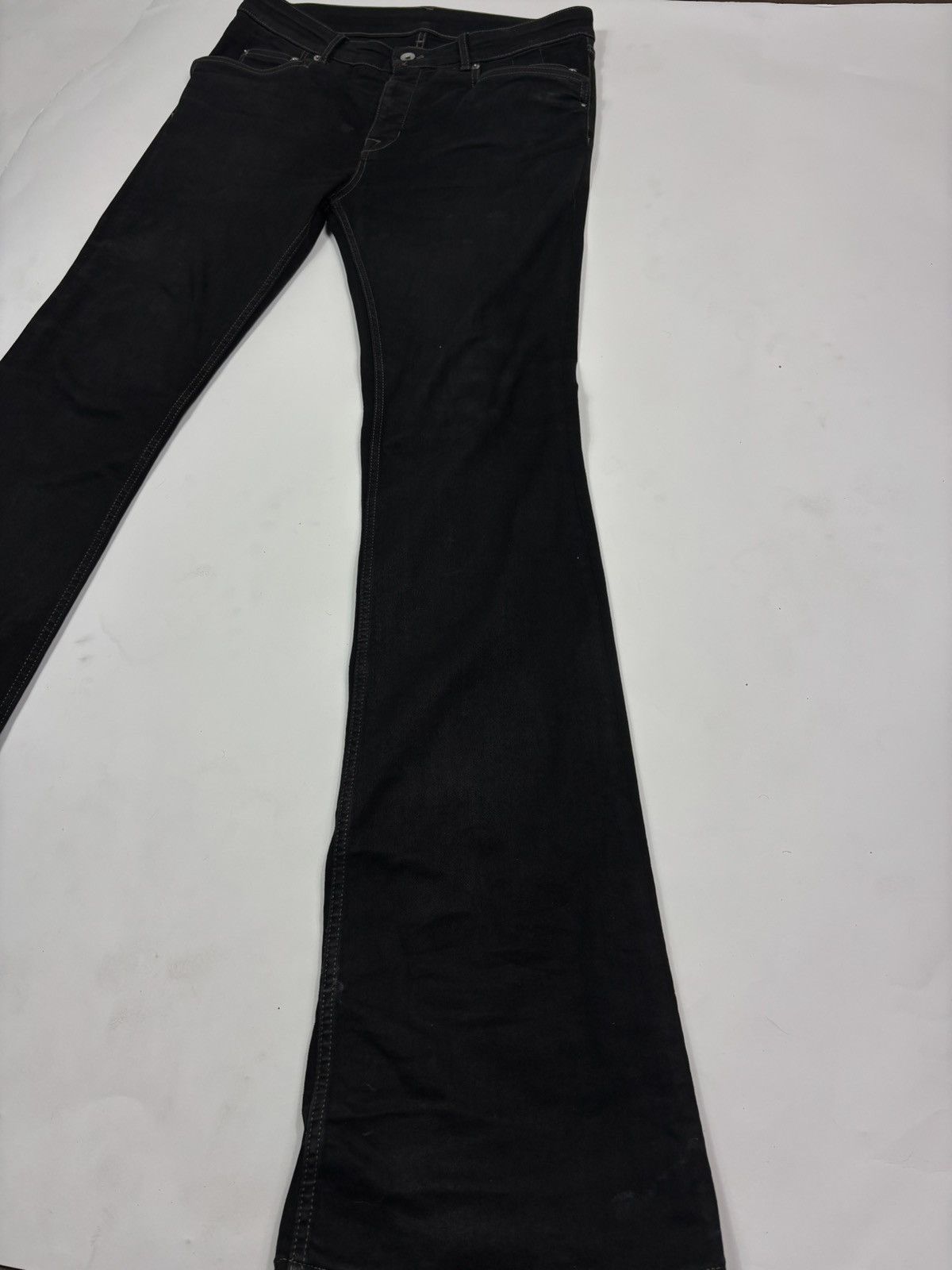 Rick Owens × Rick Owens Drkshdw Rick Owens FW21 ”Gethsemane” Tyrone Bootcut Jeans – Size 34 Size US 34 / EU 50 - 4 Thumbnail