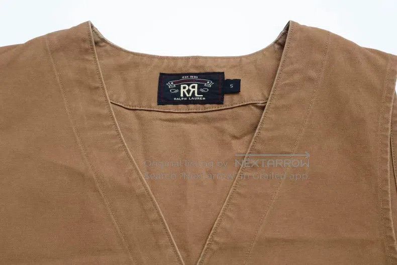 RRL Ralph Lauren RRL Ralph Lauren 2014 vintage retro aged dark khaki canvas Size US S / EU 44-46 / 1 - 3 Thumbnail