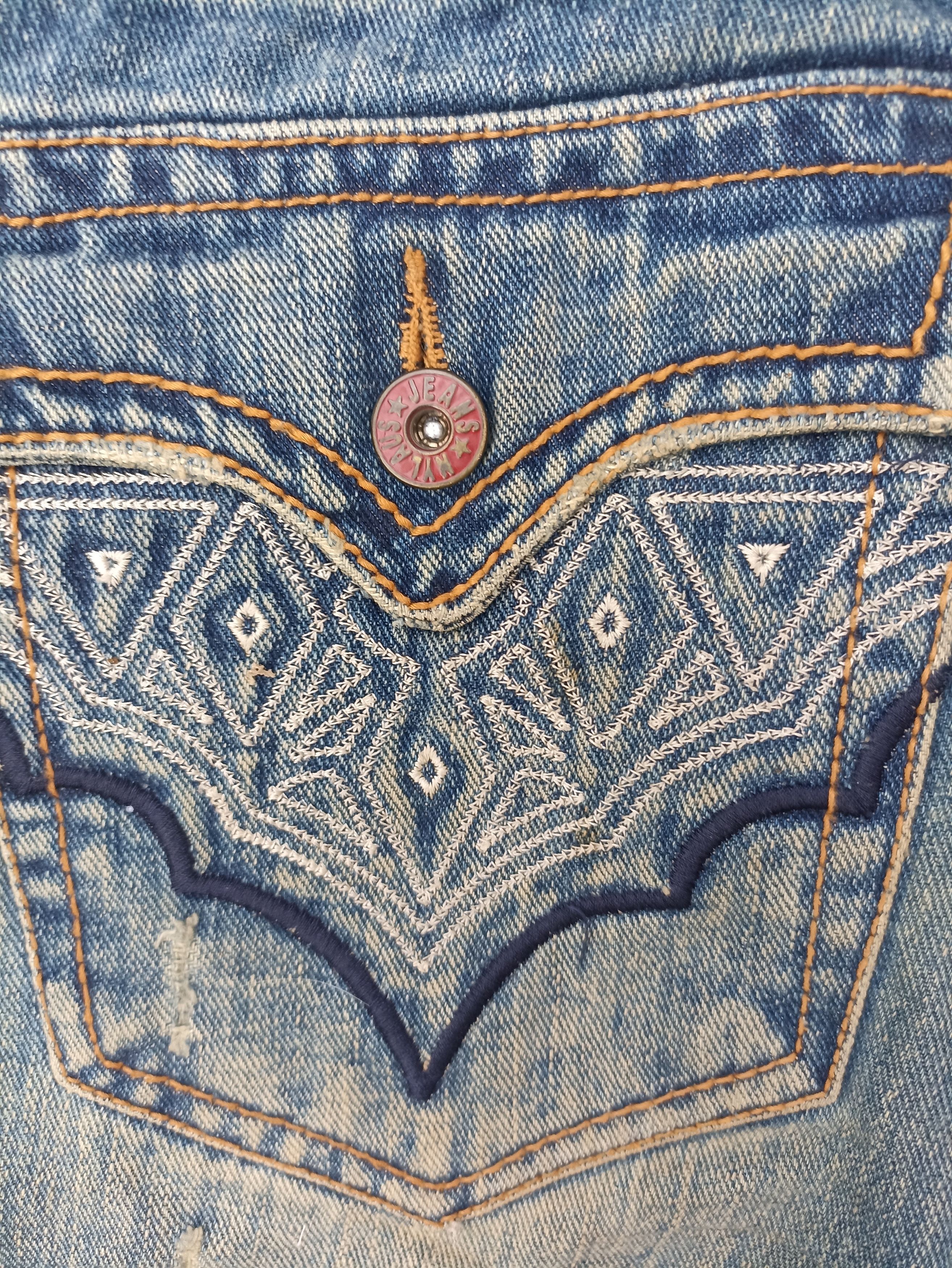 Beauty Beast Flare Nylaus Jeans Distressed Denim Beauty Beast LGB Design Size US 30 / EU 46 - 10 Thumbnail