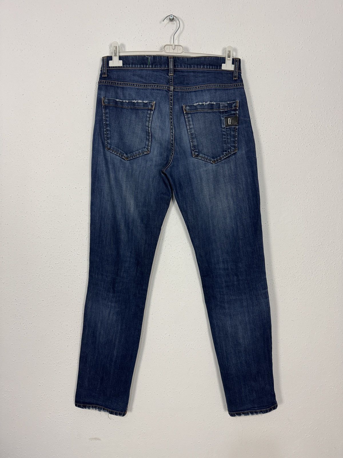 Dirk Bikkembergs Dirk Bikkembergs navy jeans 30 Size US 30 / EU 46 - 4 Thumbnail