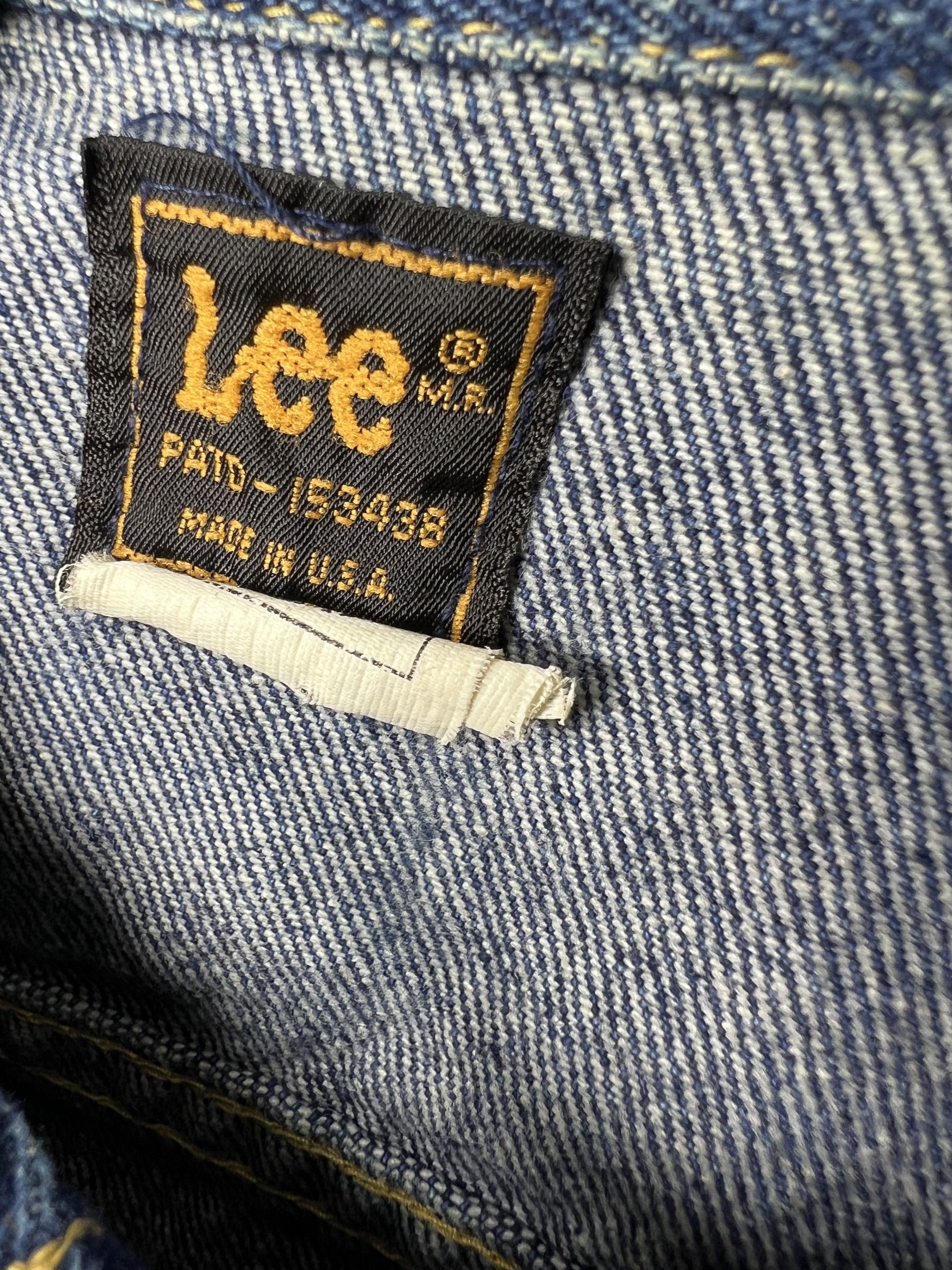 Lee × Vintage Vintage 1980's Lee 2 Pocket Denim Jean Jacket Size US M / EU 48-50 / 2 - 5 Thumbnail