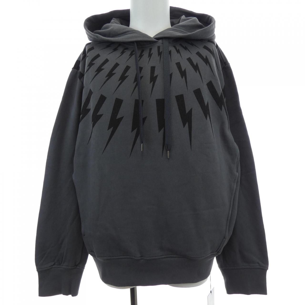 Other Other Neil Barrett NBV7JS186A Hoodie Cotton Sweatshirts & Hoodies NBV7JS186A DUTY FREE for USA Size ONE SIZE - 1 Thumbnail
