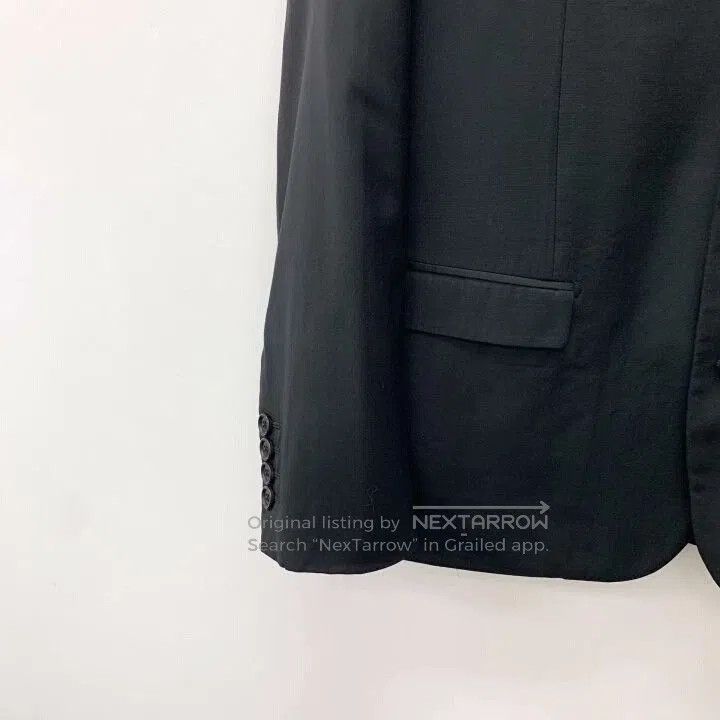 Dior Dior Black Wool Lapel Button Blazer. Size US M / EU 48-50 / 2 - 4 Thumbnail