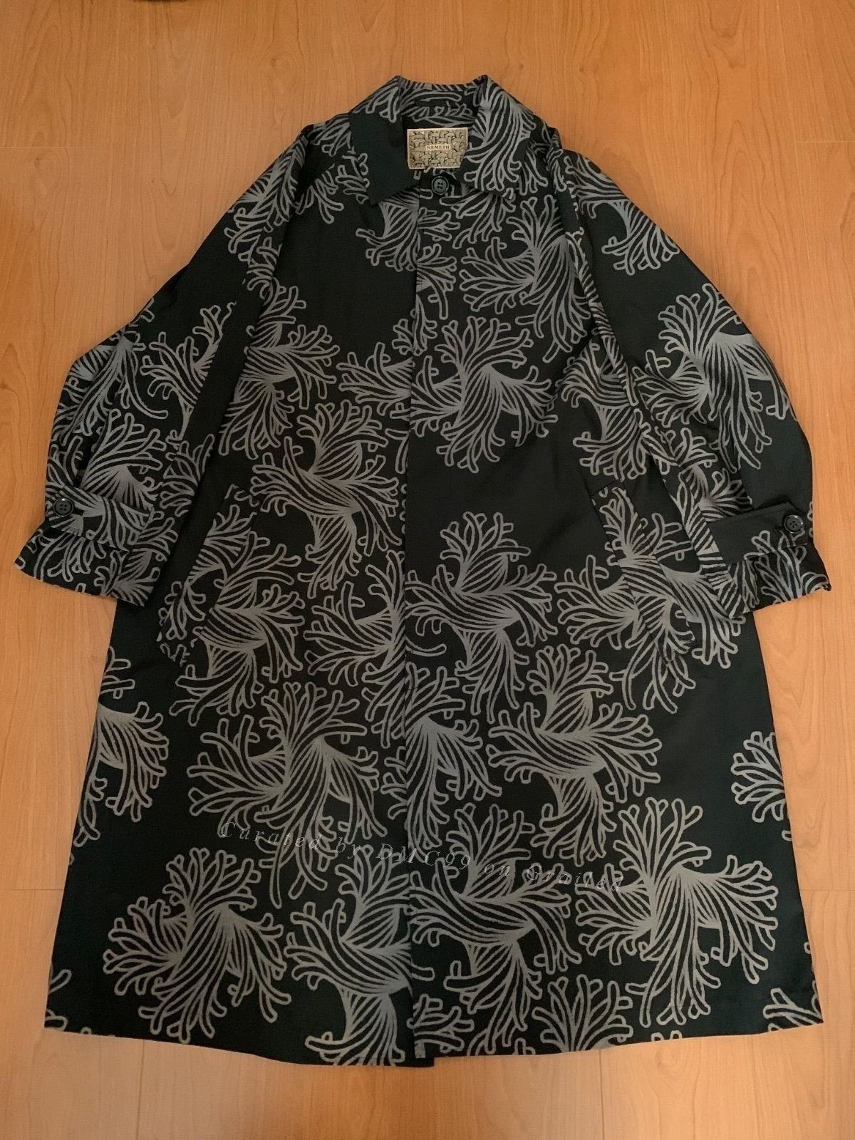 Christopher Nemeth Nemeth Oversized Black Knot Pattern Windbreaker Size US S / EU 44-46 / 1 - 1 Thumbnail