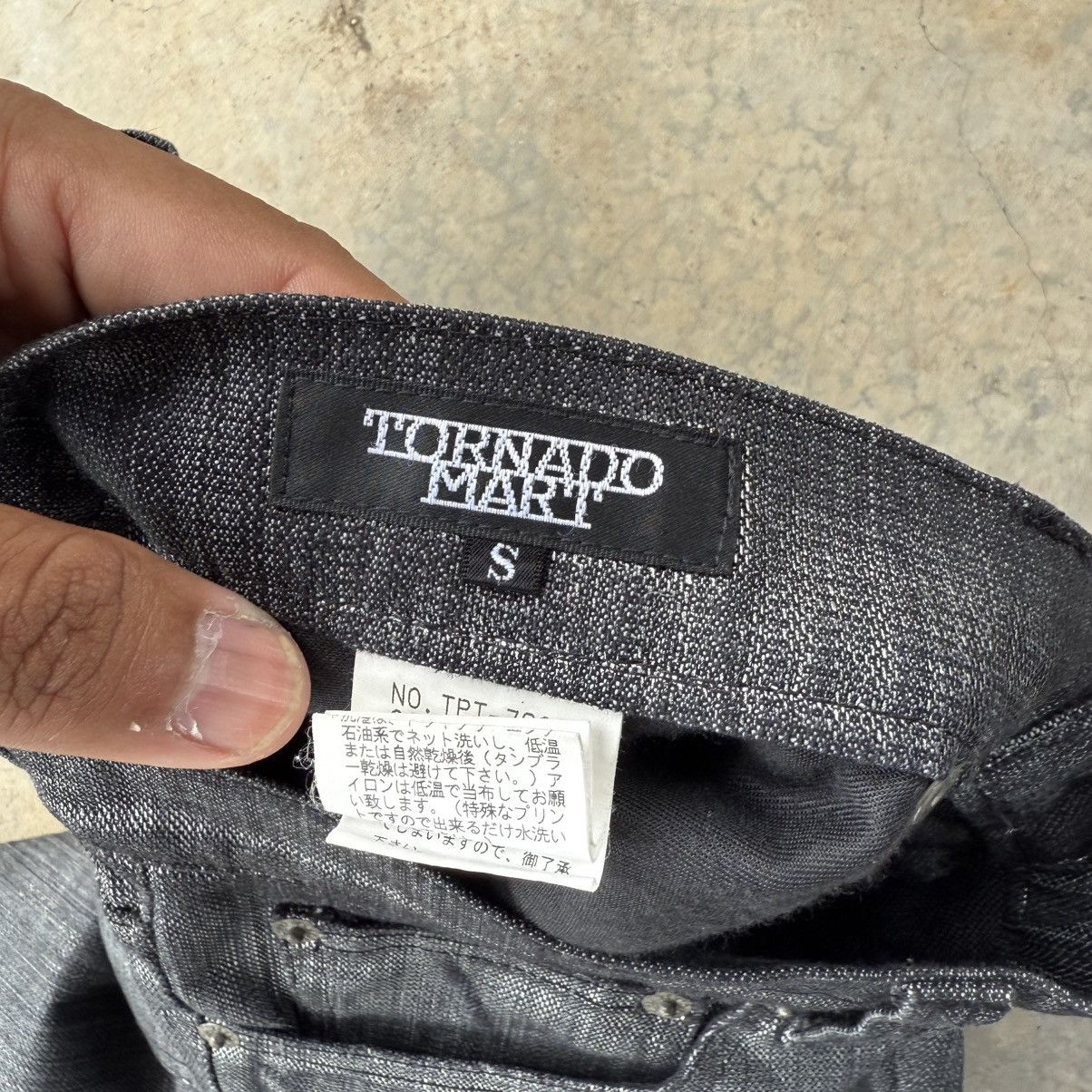 Tornado Mart Vintage Tornado Mart Flare Wax Jeans Size US 30 / EU 46 - 9 Thumbnail