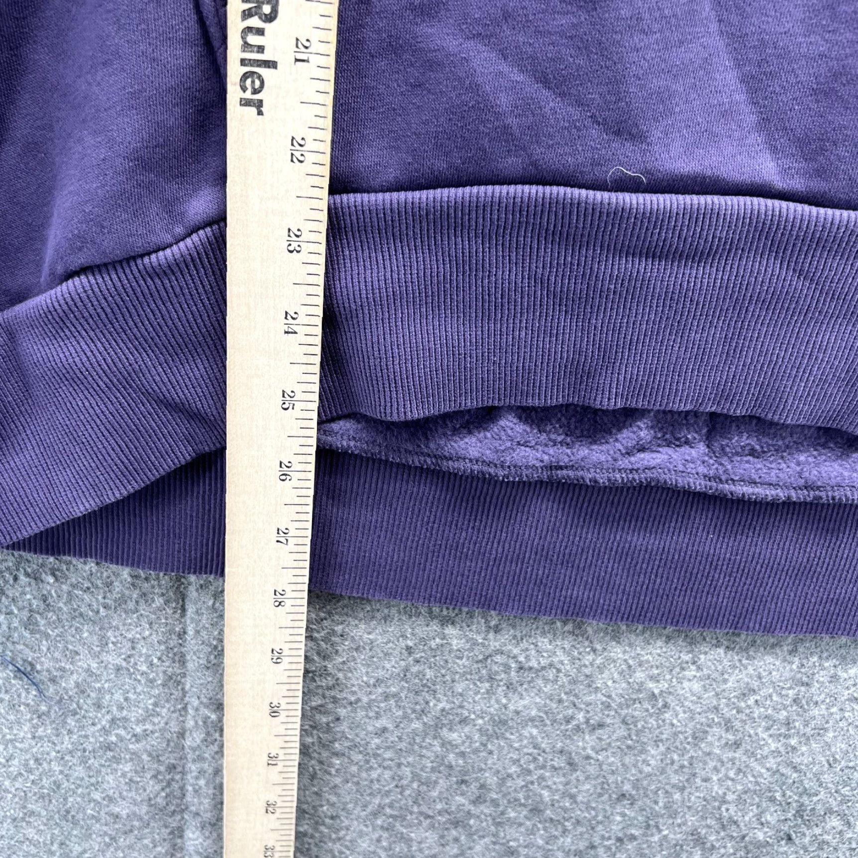 Under Armour Under Armour Pullover Sweatshirt Mens Large Purple Crewneck Fleece Knit Pocket Size US L / EU 52-54 / 3 - 6 Thumbnail