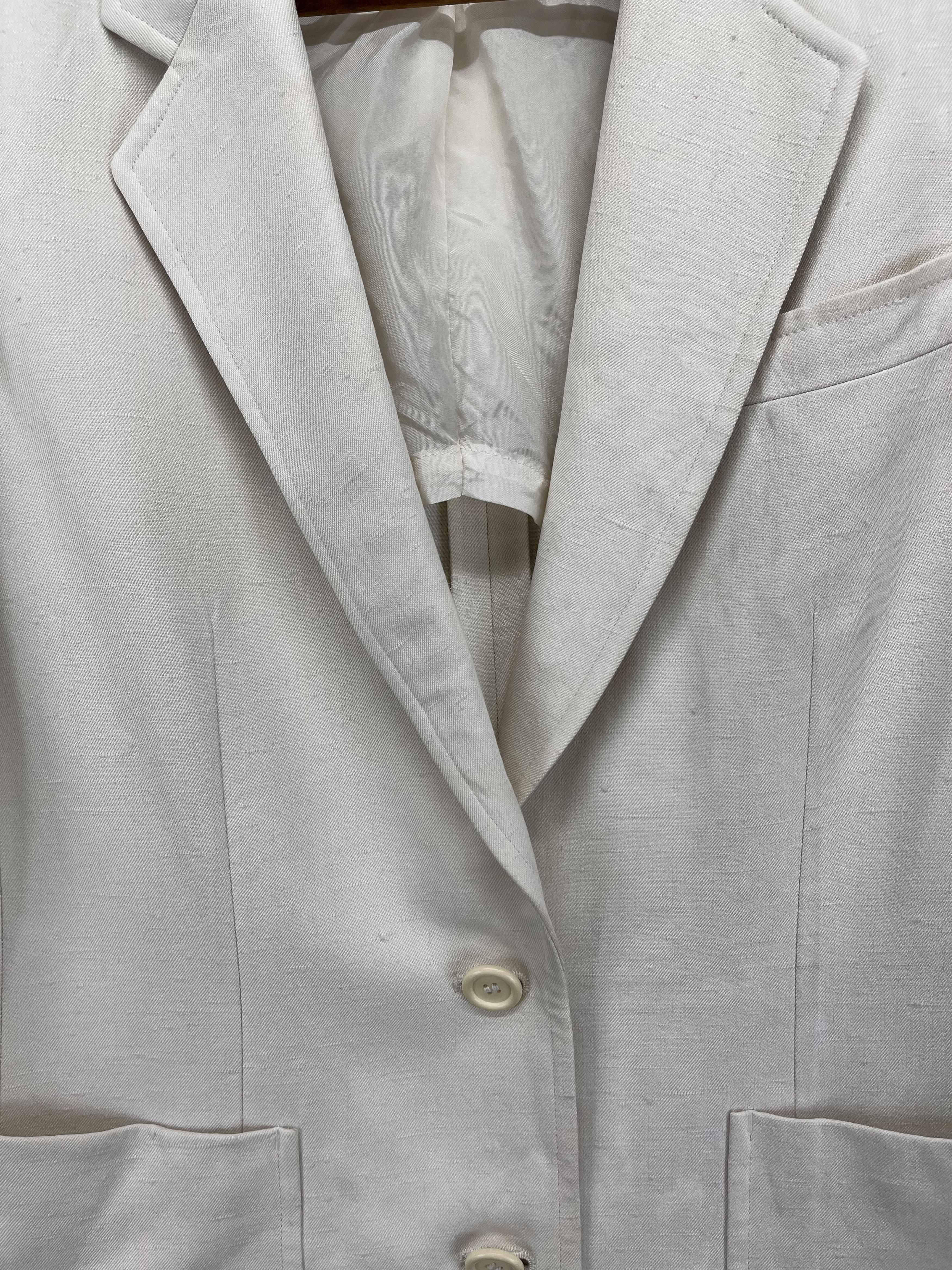 Yves Saint Laurent Vintage Yves Saint Laurent Luxury Wool Blazer Coat Jacket Size M / US 6-8 / IT 42-44 - 12 Thumbnail