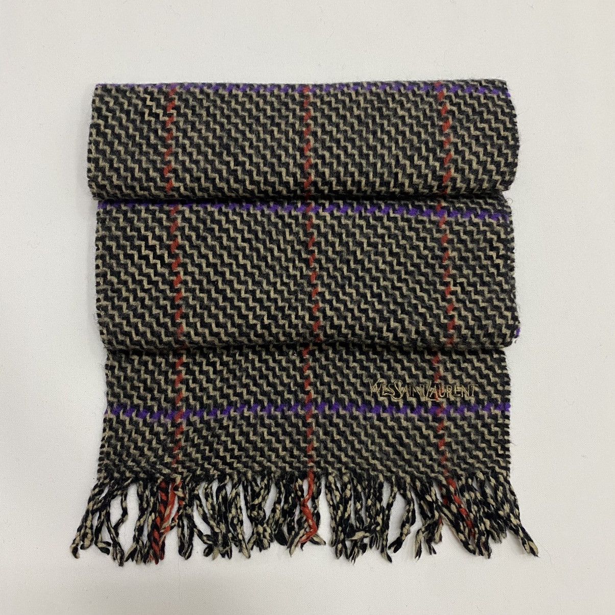Yves Saint Laurent YSL SCARF MUFFLER LUX026 Size ONE SIZE - 7 Thumbnail