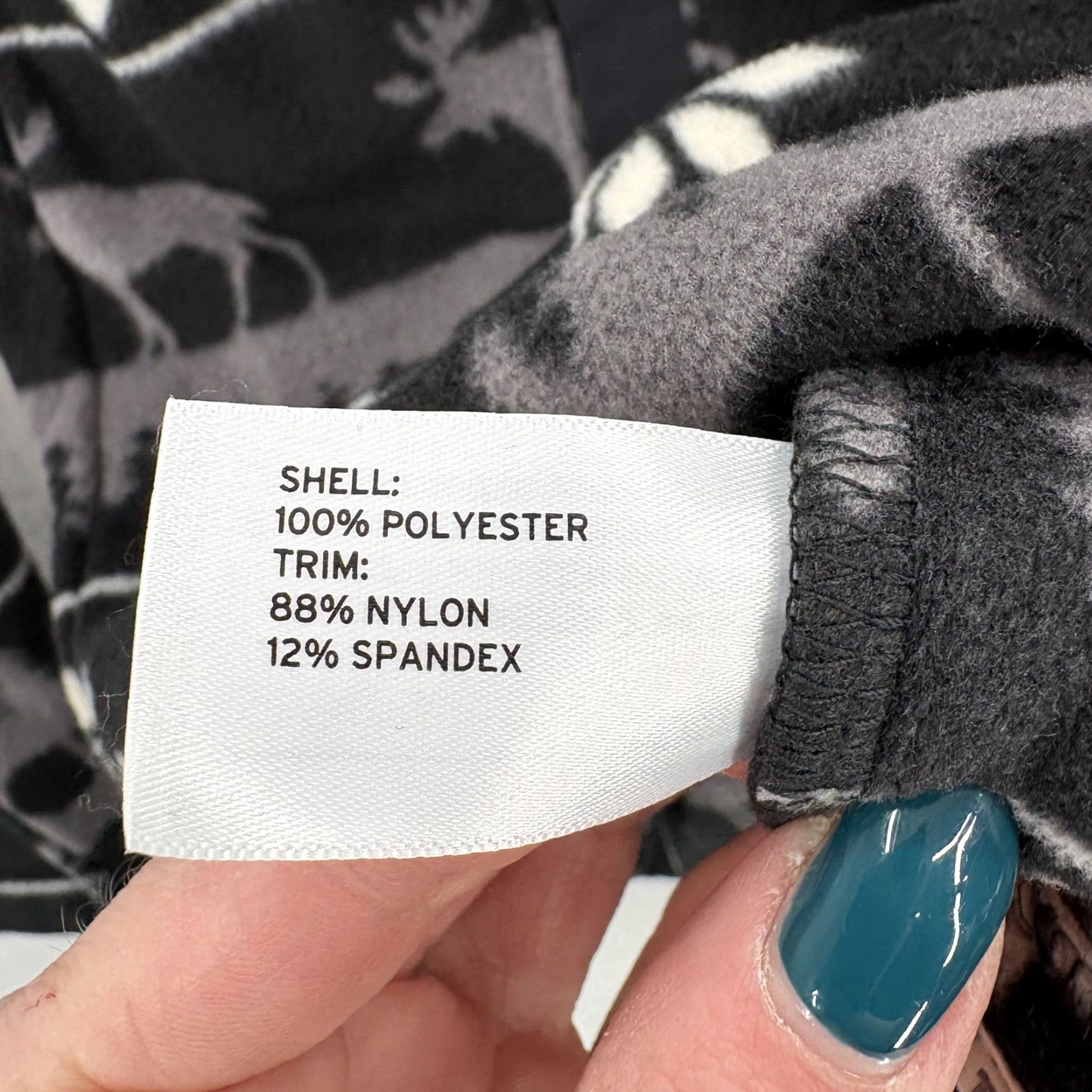Vintage Duluth Doubleback Printed Fleece Pullover Womens Large Black Fair Isle Cozy Soft Size L / US 10 / IT 46 - 5 Thumbnail