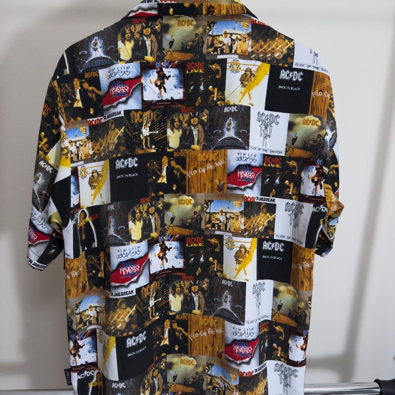 AC/DC Vintage AC/DC Album Covers Button Up Shirt Size US M / EU 48-50 / 2 - 5 Thumbnail