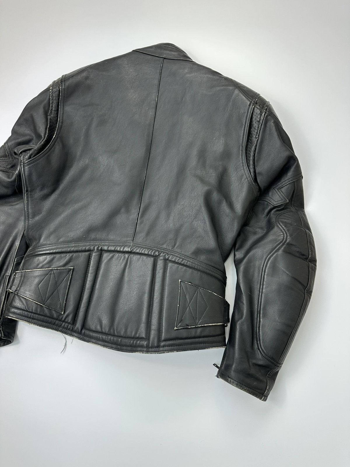 Belstaff Belstaff Motorcycle Black Leather Heavyweight Jacket Black Size US M / EU 48-50 / 2 - 24 Thumbnail