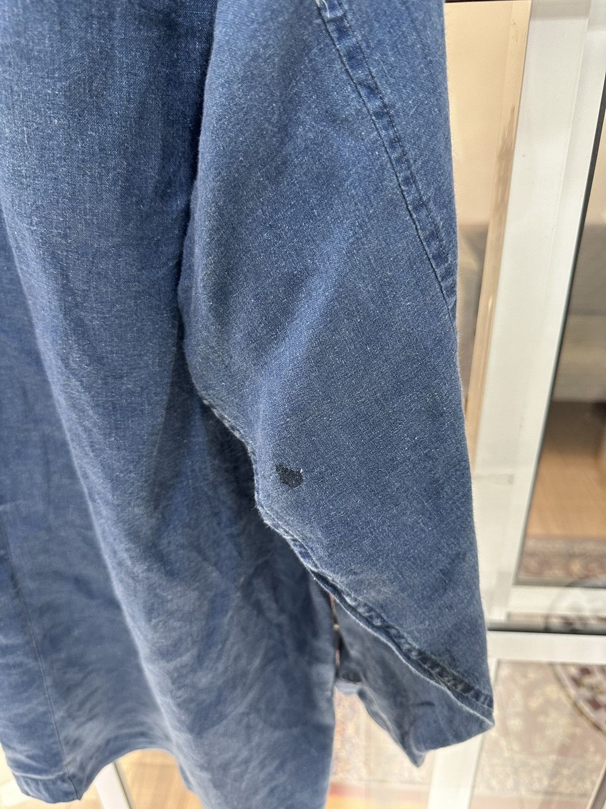 Issey Miyake 1980-Issey Miyake IM Product Denim Hidden Button (Oversized) Size US XL / EU 56 / 4 - 15 Thumbnail