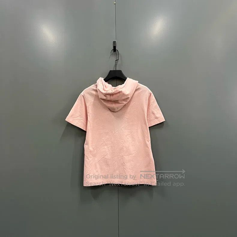 Louis Vuitton Louis Vuitton Pink Chain Hooded Short Sleeve Size US M / EU 48-50 / 2 - 2 Thumbnail