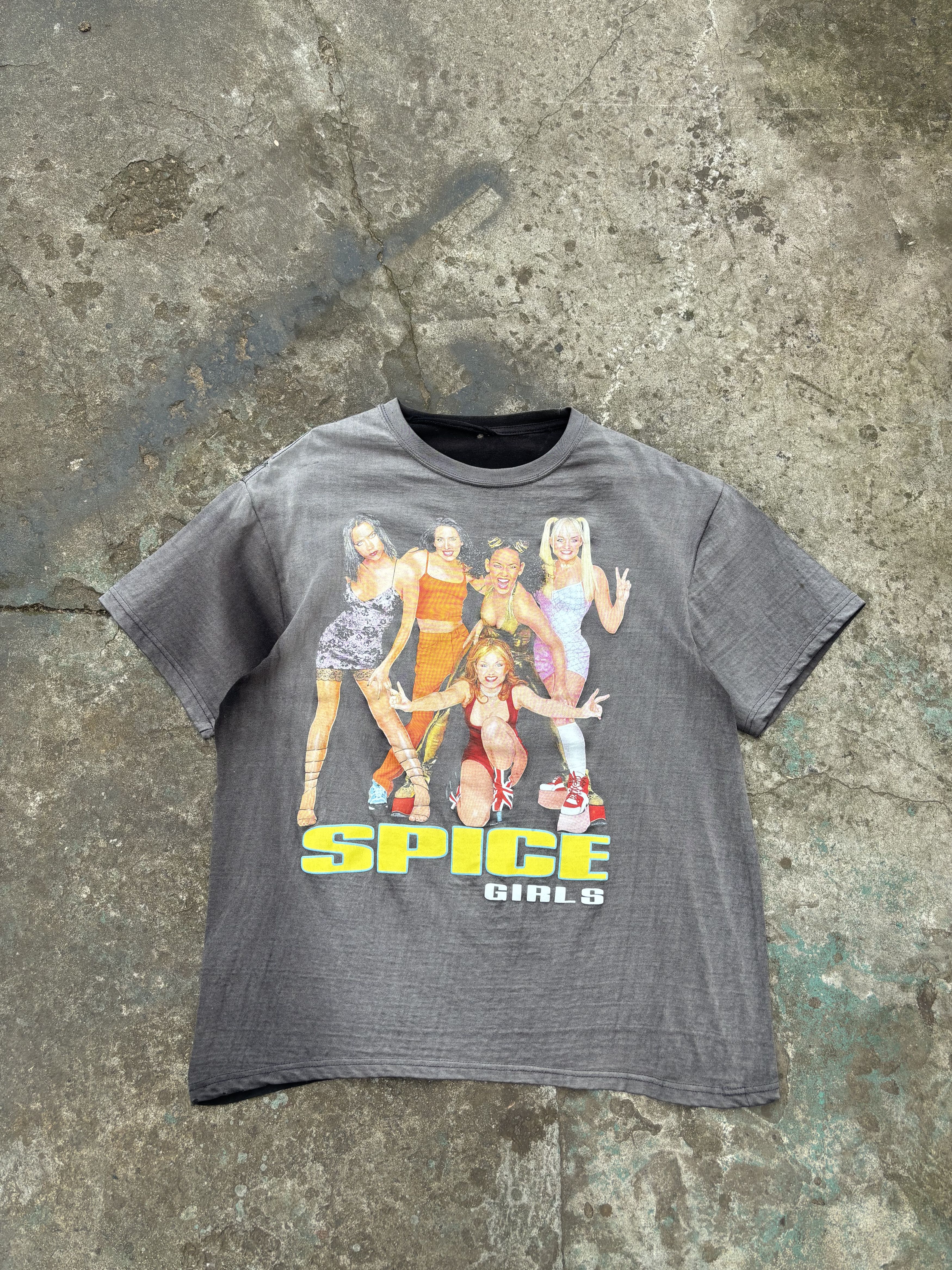 Band Tees Vintage Sunfaded Spice Girls Tee Size US XL / EU 56 / 4 - 1 Thumbnail