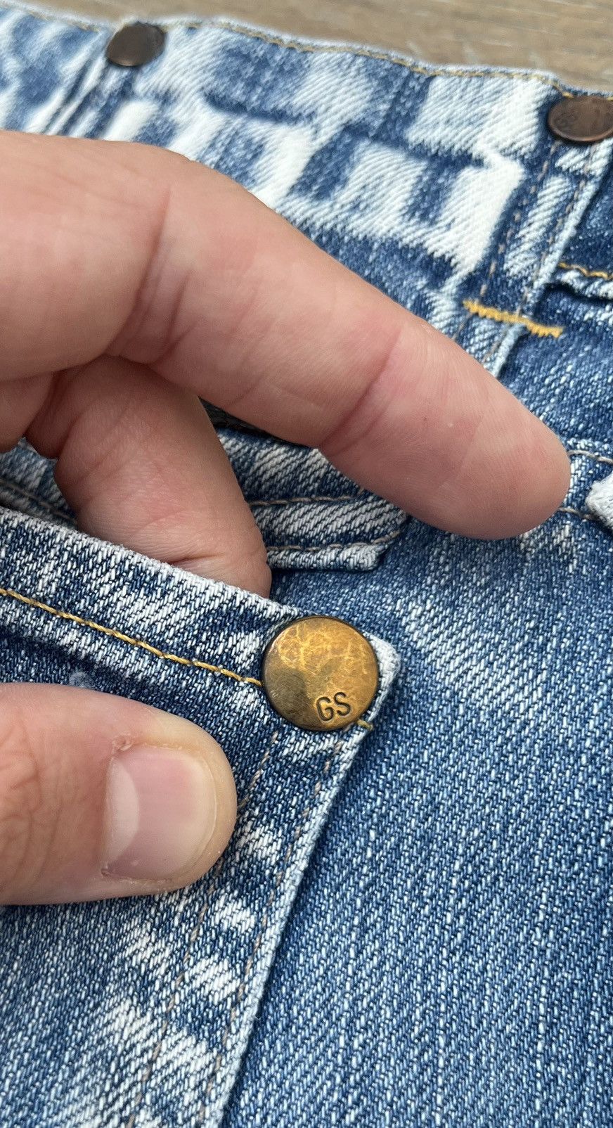 If Six Was Nine CRAZY G-STAR RAW IF SIX WAS NINE VINTAGE FLARED JEANS Size US 31 - 6 Thumbnail