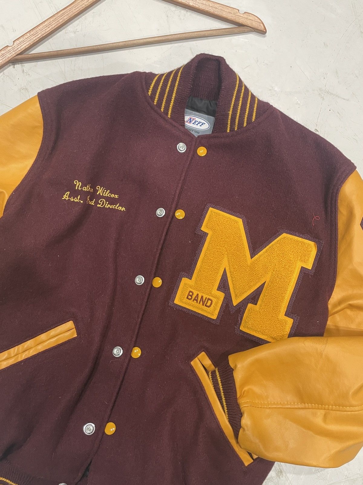 Vintage Vintage 80s Michigan State Varsity Jacket Size US M / EU 48-50 / 2 - 3 Thumbnail