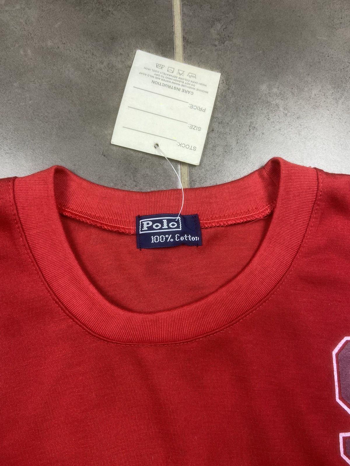 Polo Ralph Lauren Polo 1988 vintage brand new T -shirt Size US L / EU 52-54 / 3 - 6 Thumbnail