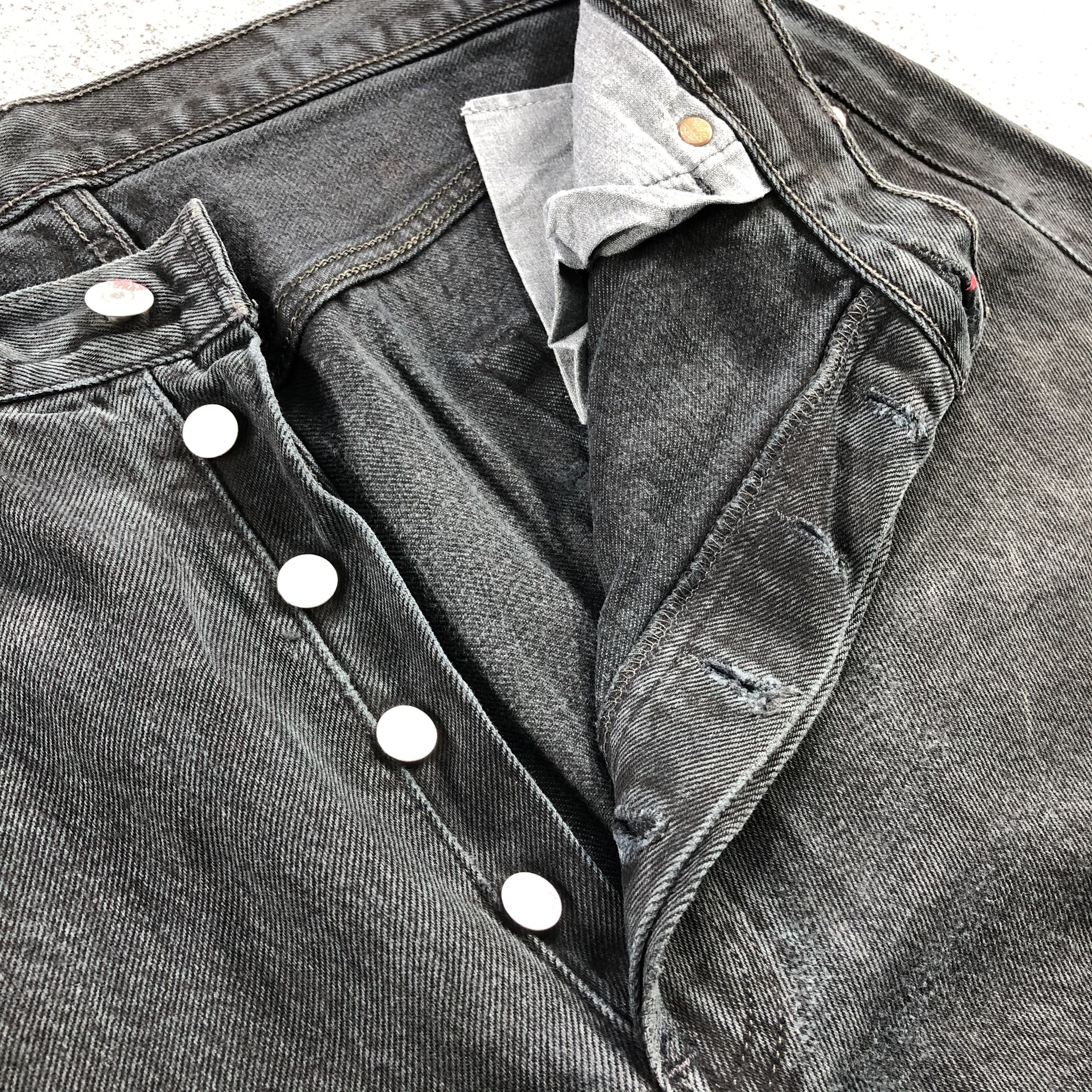 Levi's Vintage 90s Levis 501 Earth Tone Jeans-J1454 Size US 36 / EU 52 - 10 Thumbnail
