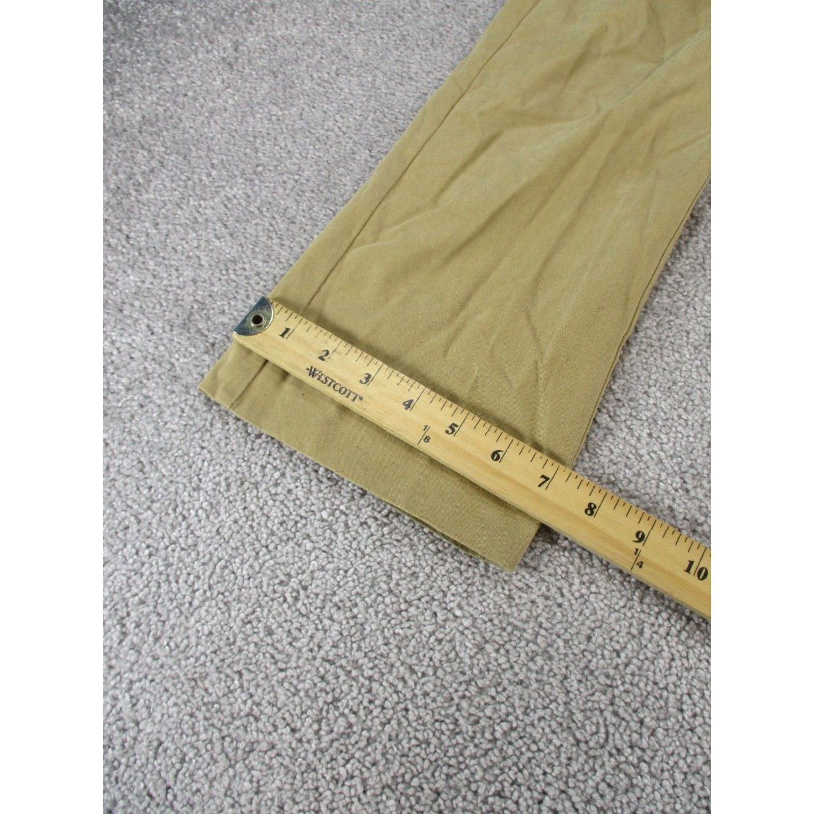 Bonobos Bonobos Dress Pants Mens 29 Khaki Cotton Slim Straight 29X29 Beige Flat Front Zip Size 29 City Preppy Mens Size US 29 - 7 Thumbnail