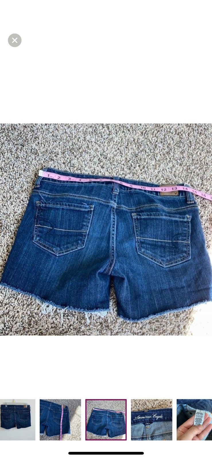 American Eagle Outfitters American eagle outfitters Jean shorts size 4 Size 27" / US 4 / IT 40 - 2 Thumbnail