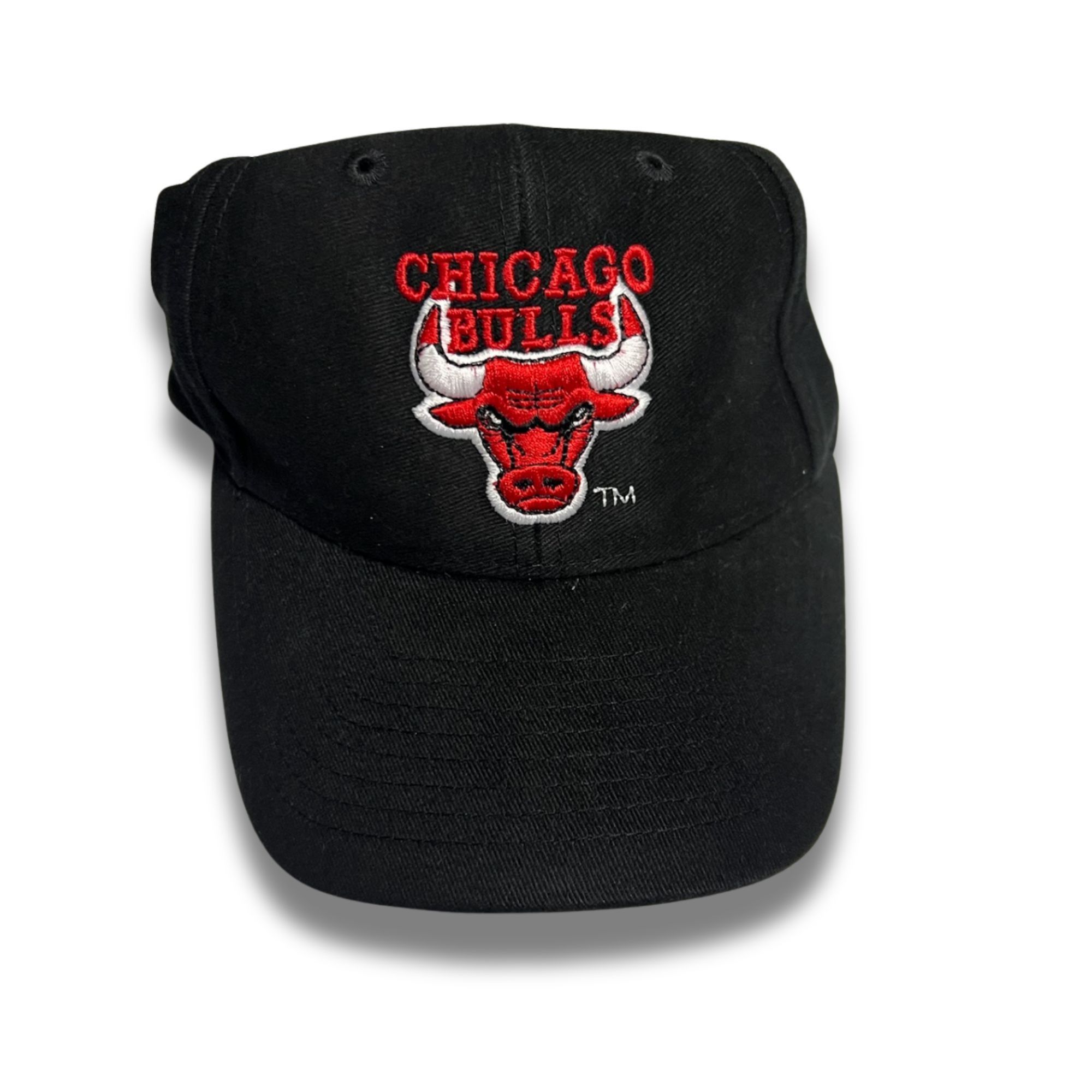 Other Chicago Bulls Embroidered Adjustable Black Cap Size ONE SIZE - 2 Thumbnail