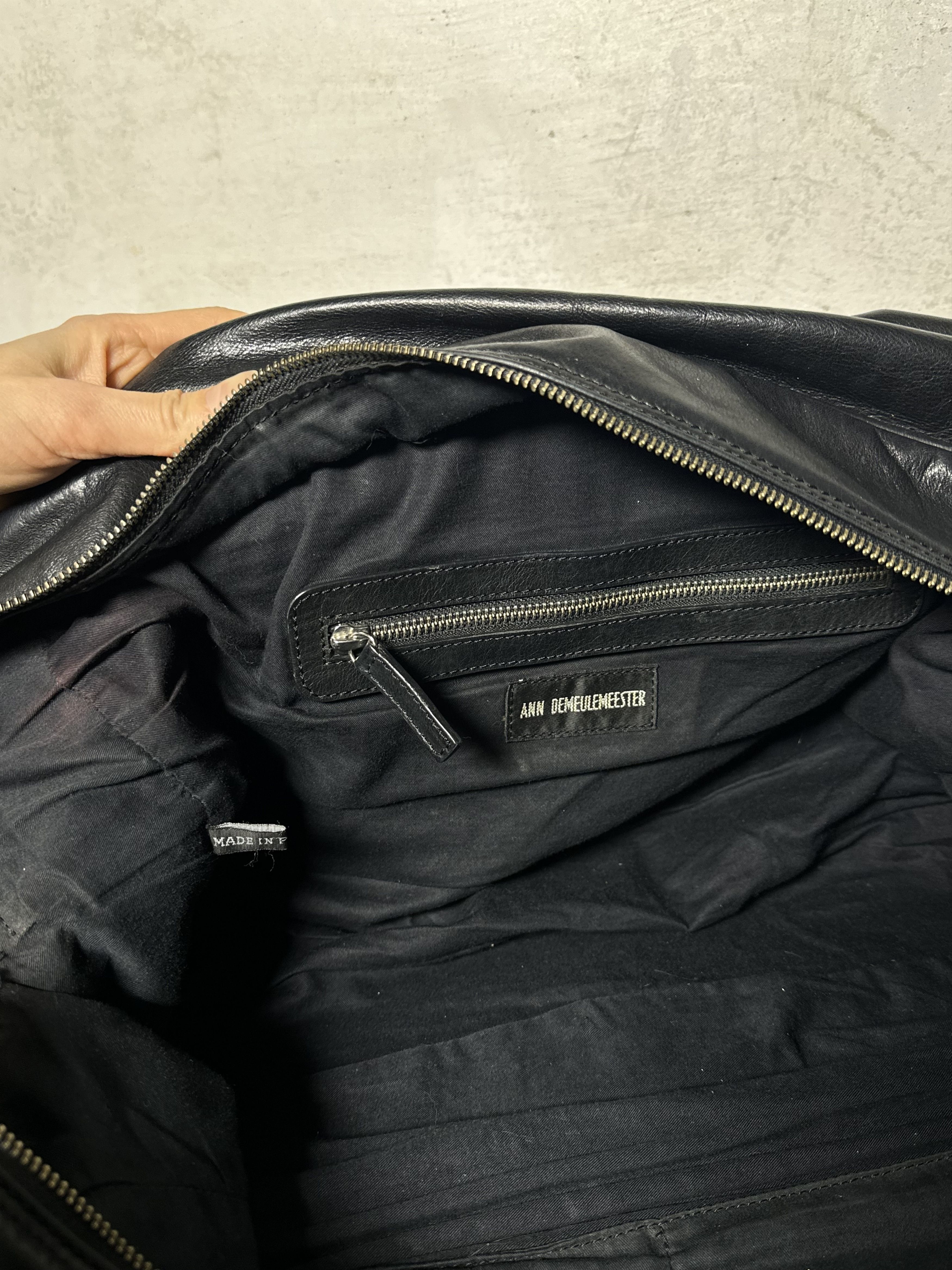 Ann Demeulemeester Ann Demeulemeester Leather Lotte Handle Bag Size ONE SIZE - 9 Thumbnail