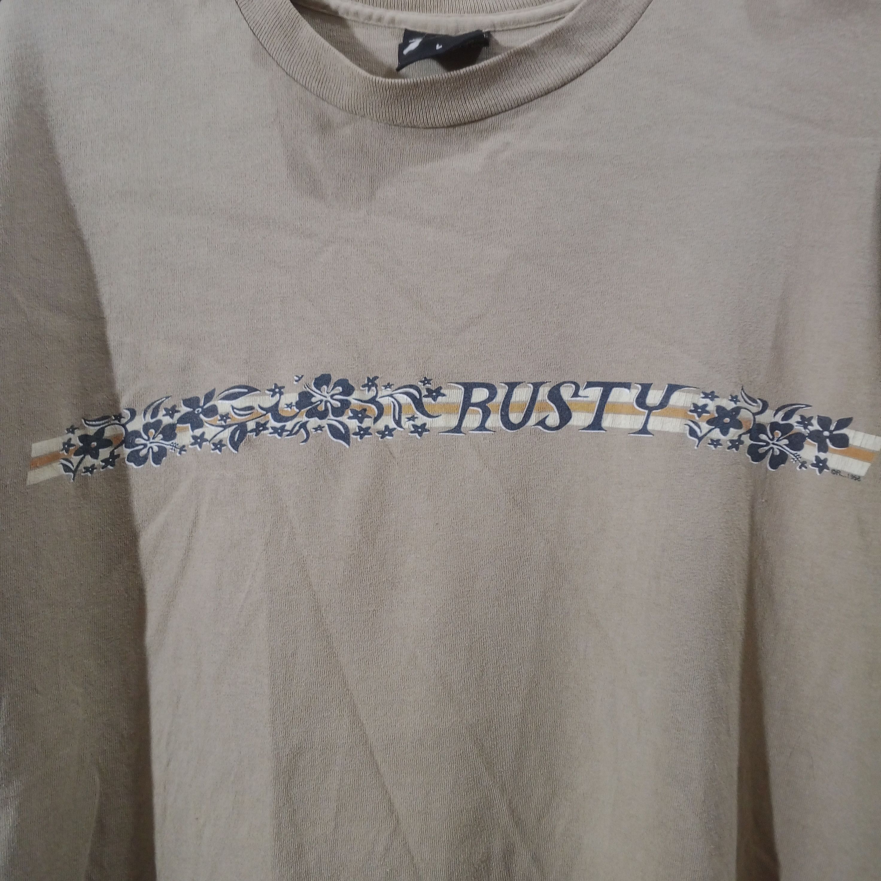 Rusty Vintage Rusty Surfboard Suft Single Stiching T-Shirt Size US L / EU 52-54 / 3 - 2 Thumbnail
