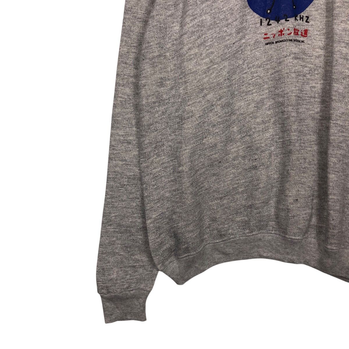 Vintage 📌Vintage Hanes Sweatshirt Made in Usa Cartoon Big Logo Size US XL / EU 56 / 4 - 5 Thumbnail