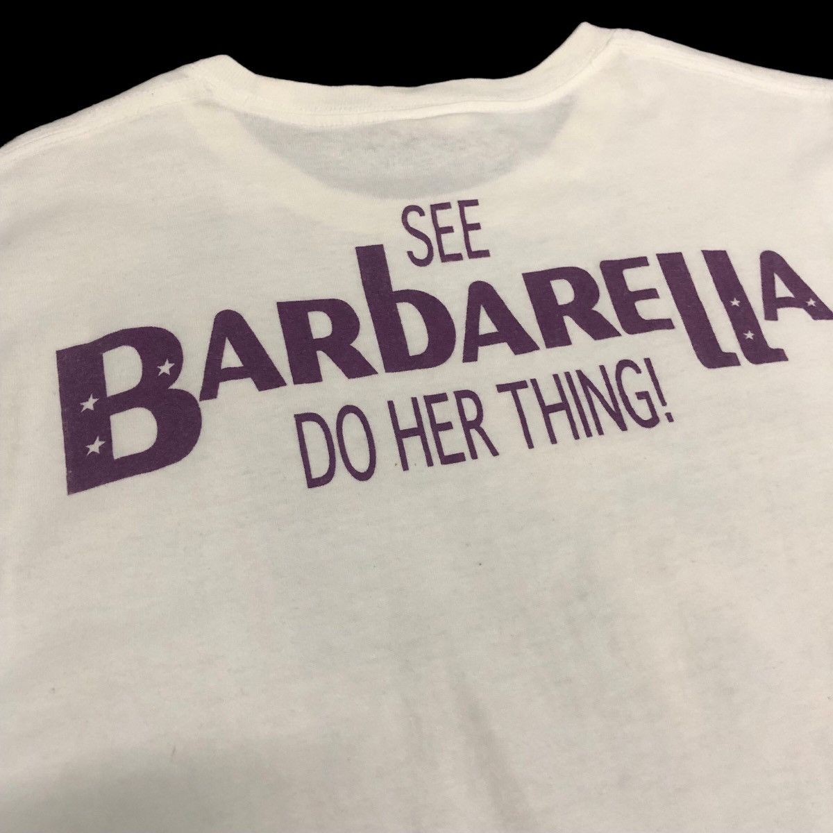 Sci-Fi Fantasy Barbarella 60s SciFi Movie Poster Tshirt Size US M / EU 48-50 / 2 - 5 Thumbnail