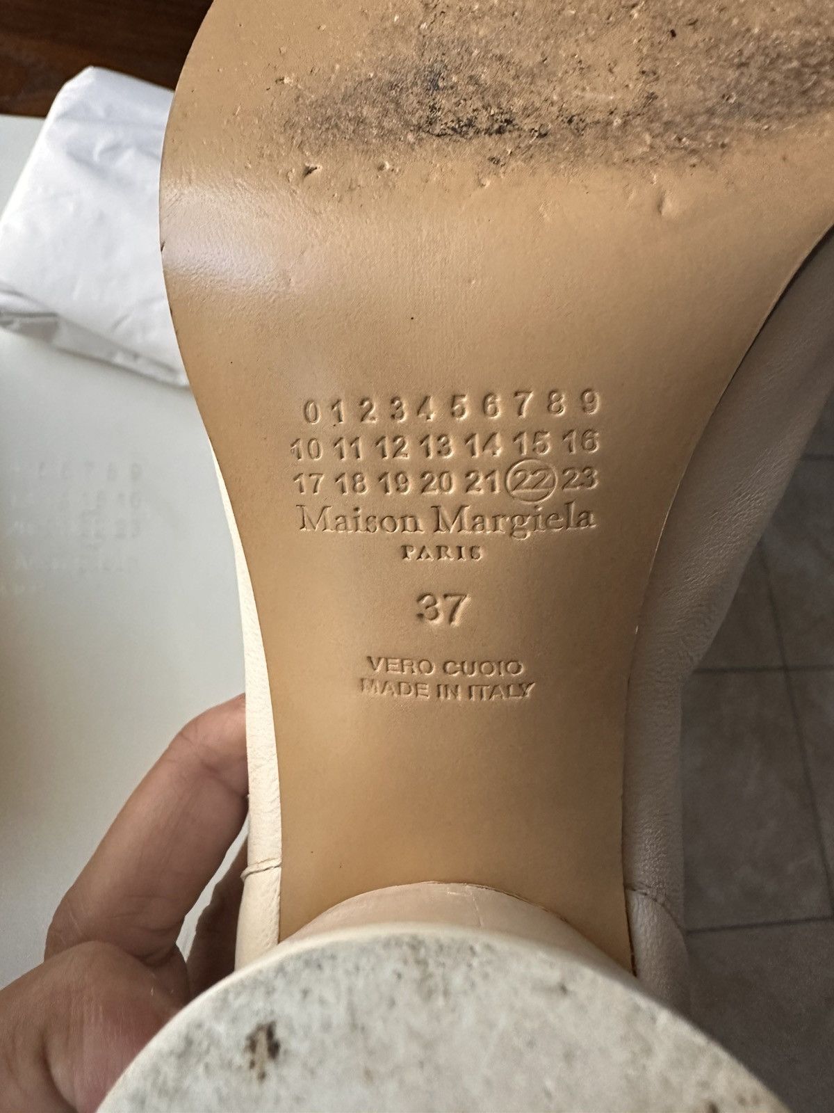 Maison Margiela Maison Margiela Mid Heel Tabi Size US 7 / IT 37 - 5 Thumbnail