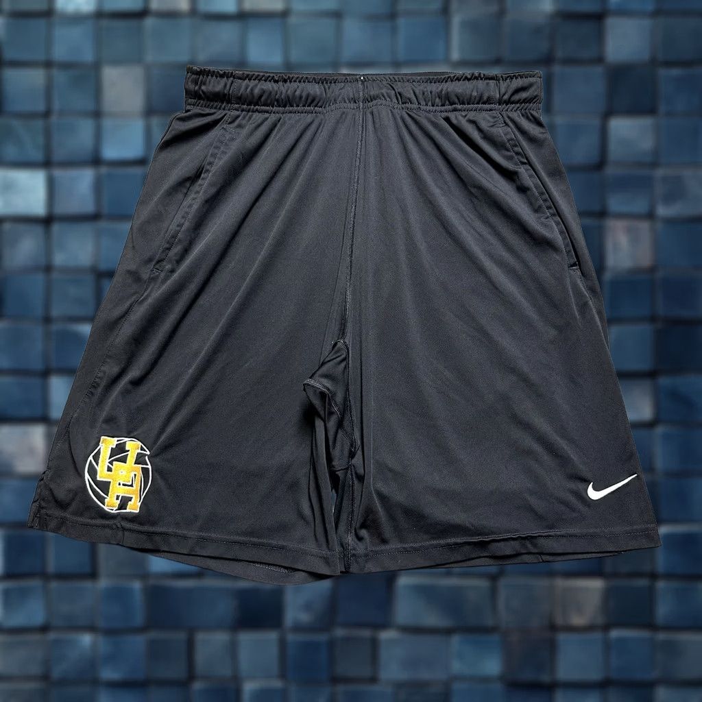 Nike Nike Dri-FIT Athletic Training Shorts Mens Large Black UA Volleyball EUC Size US 30 / EU 46 - 1 Thumbnail