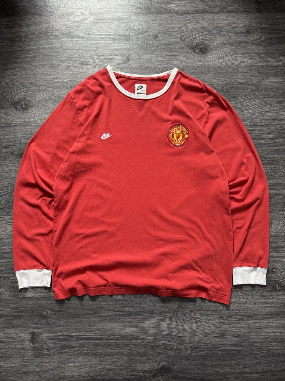 Nike Nike Manchester United Retro Football Shirt Long Sleeve Size US XL / EU 56 / 4 - 1 Thumbnail