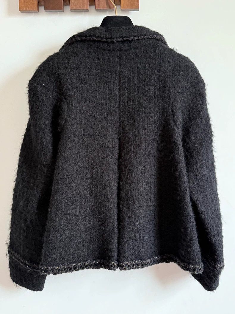 Chanel Chanel Black lapel coat Size XS / US 0-2 / IT 36-38 - 6 Thumbnail