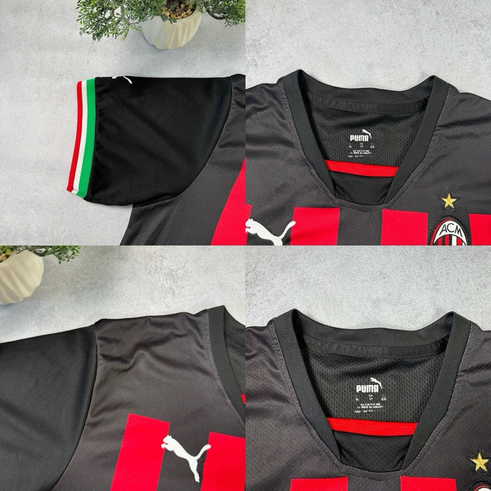 Puma Puma AC Milan 2022 2023 Soccer Jersey Football Shirt Size XL Size US XL / EU 56 / 4 - 23 Thumbnail
