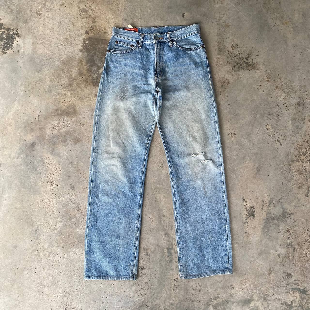 Edwin VINTAGE 90S EDWIN LOT 1503-94 AW STONEWASH DISTRESSED DENIM Size US 29 - 1 Thumbnail