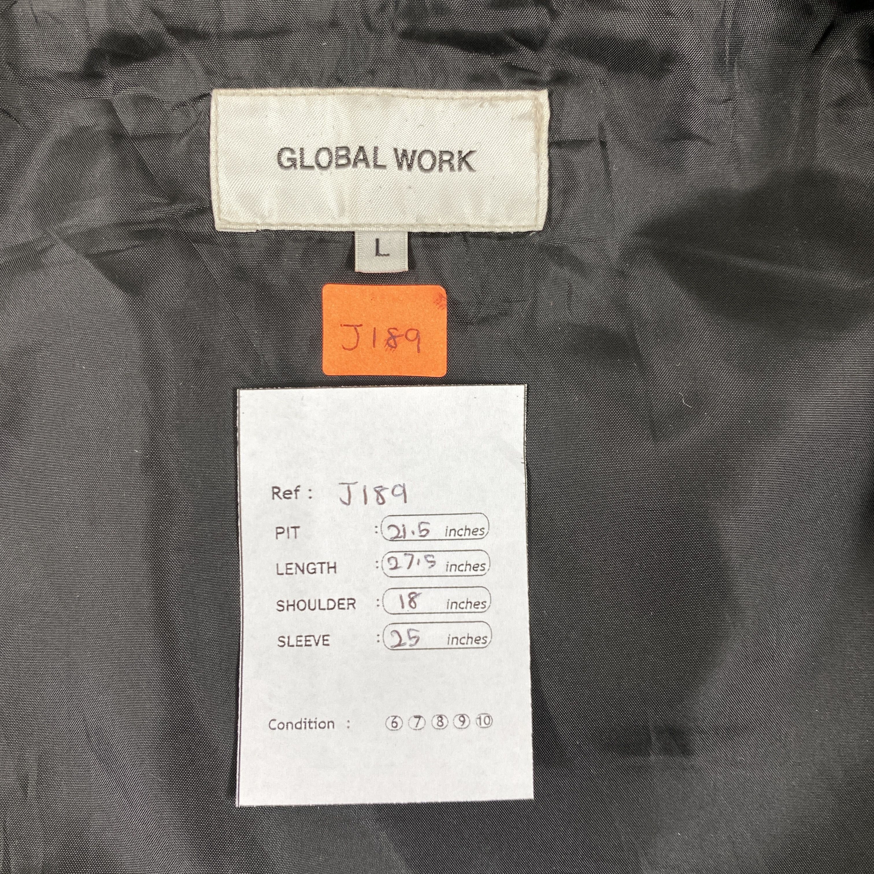 Global Work Global Work Wool Hoodie 4 Pocket Jacket -J189 Size US S / EU 44-46 / 1 - 5 Thumbnail