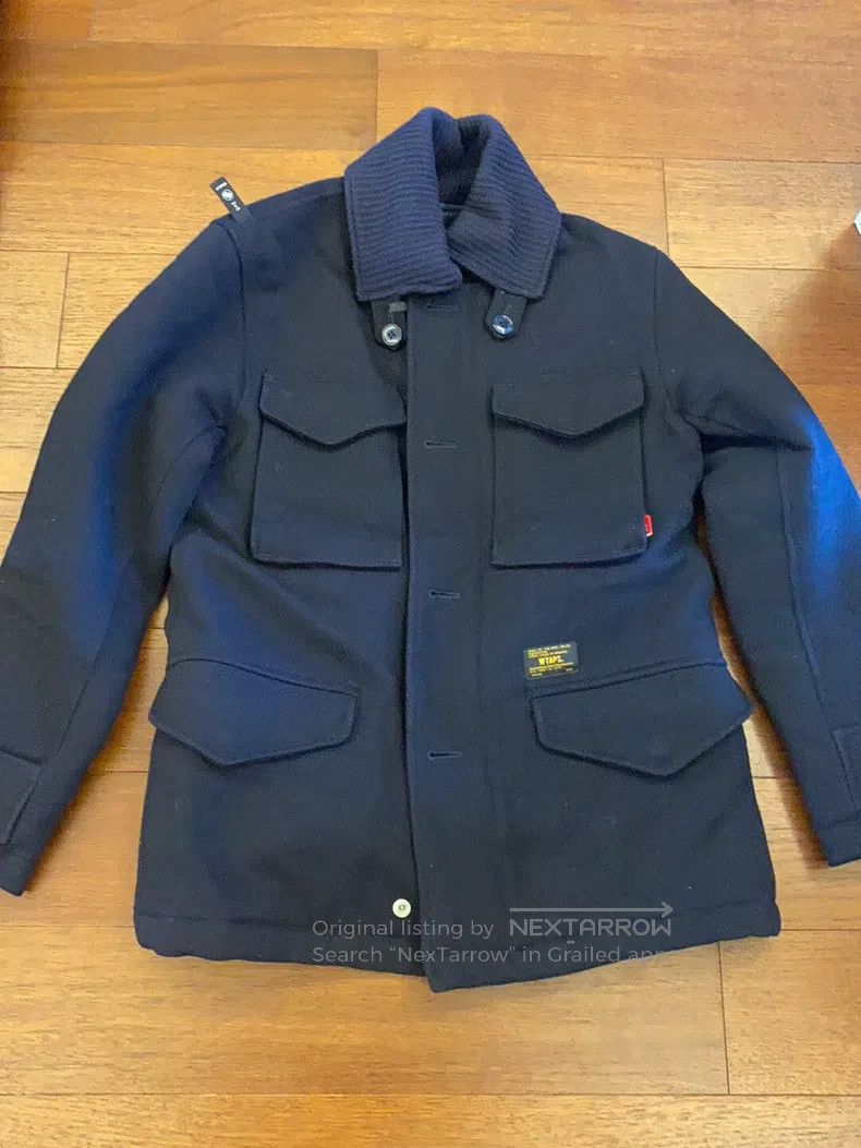 Wtaps Wtaps Military-style wool four-pocket padded jacket Size US M / EU 48-50 / 2 - 1 Thumbnail