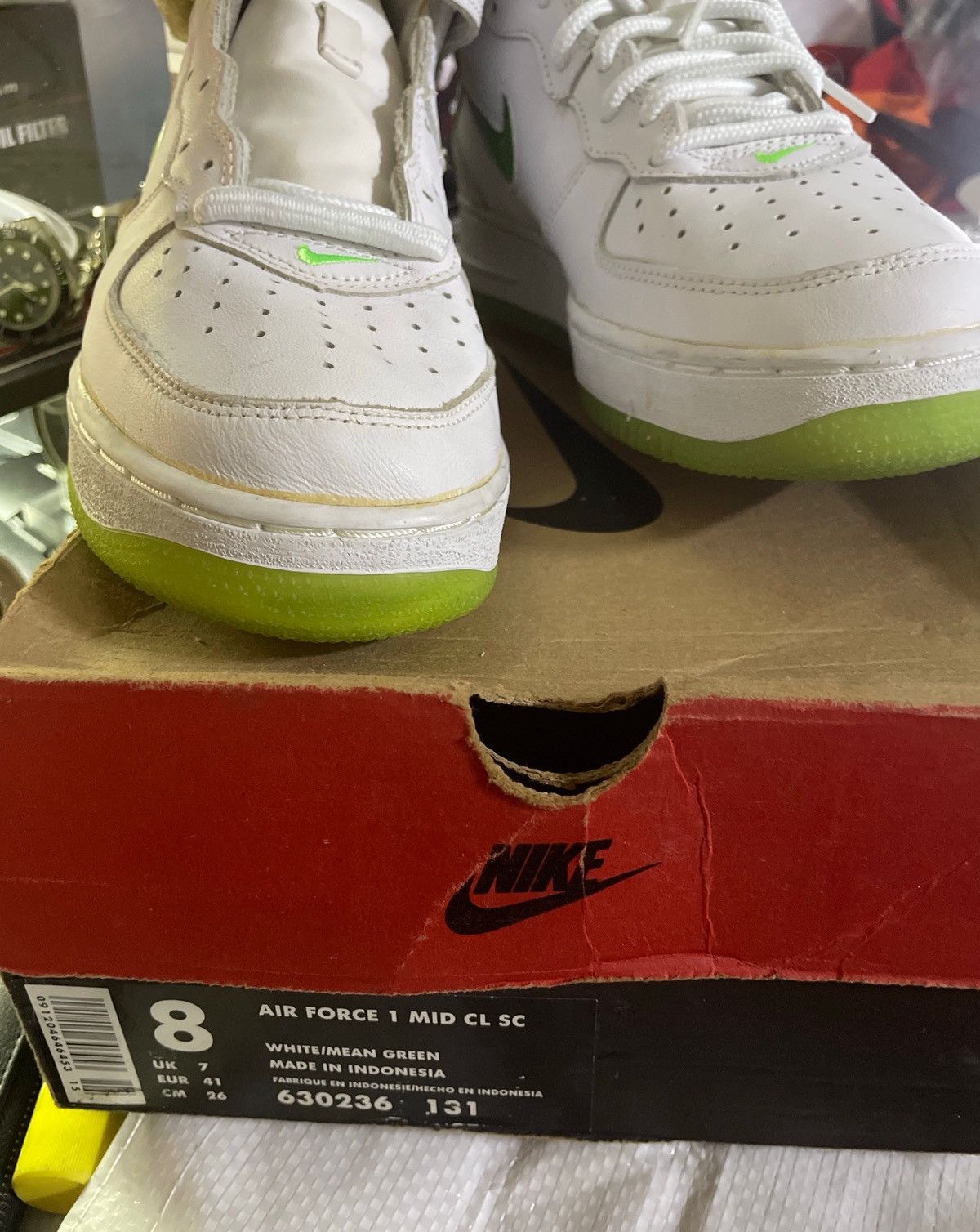 Nike 1997 Nike Air Force 1 sc cl Size US 8 / EU 41 - 2 Thumbnail