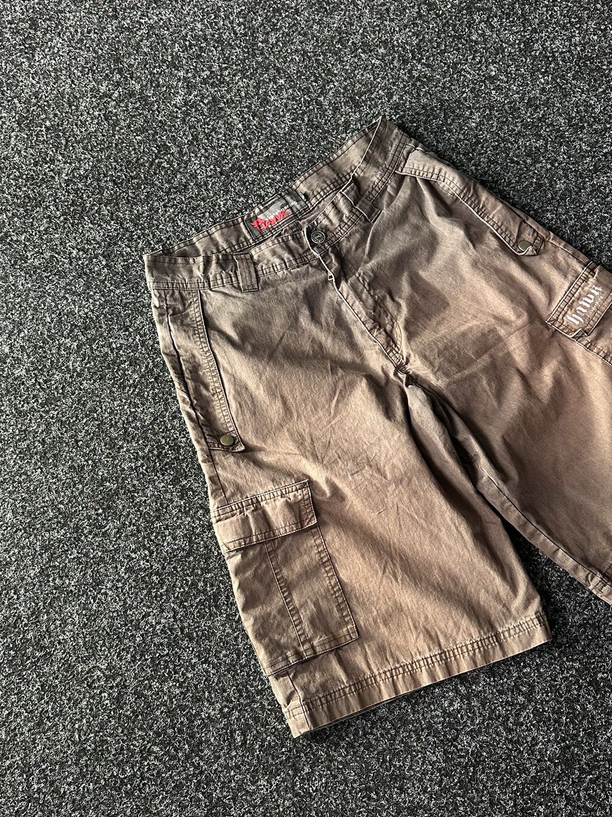 JNCO × Tony Hawk × Vintage Crazy Rare Hawk Plaid JNCO Style Skater Shorts Essential Y2K Size US 31 - 2 Thumbnail