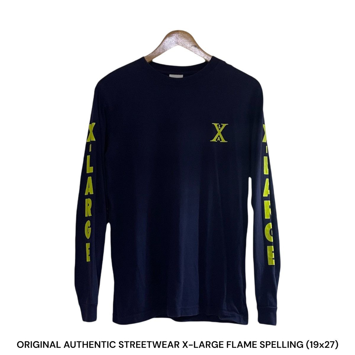 X-LARGE Original Authentic Streetwear X-Large Flame Longsleeve Size US M / EU 48-50 / 2 - 1 Thumbnail