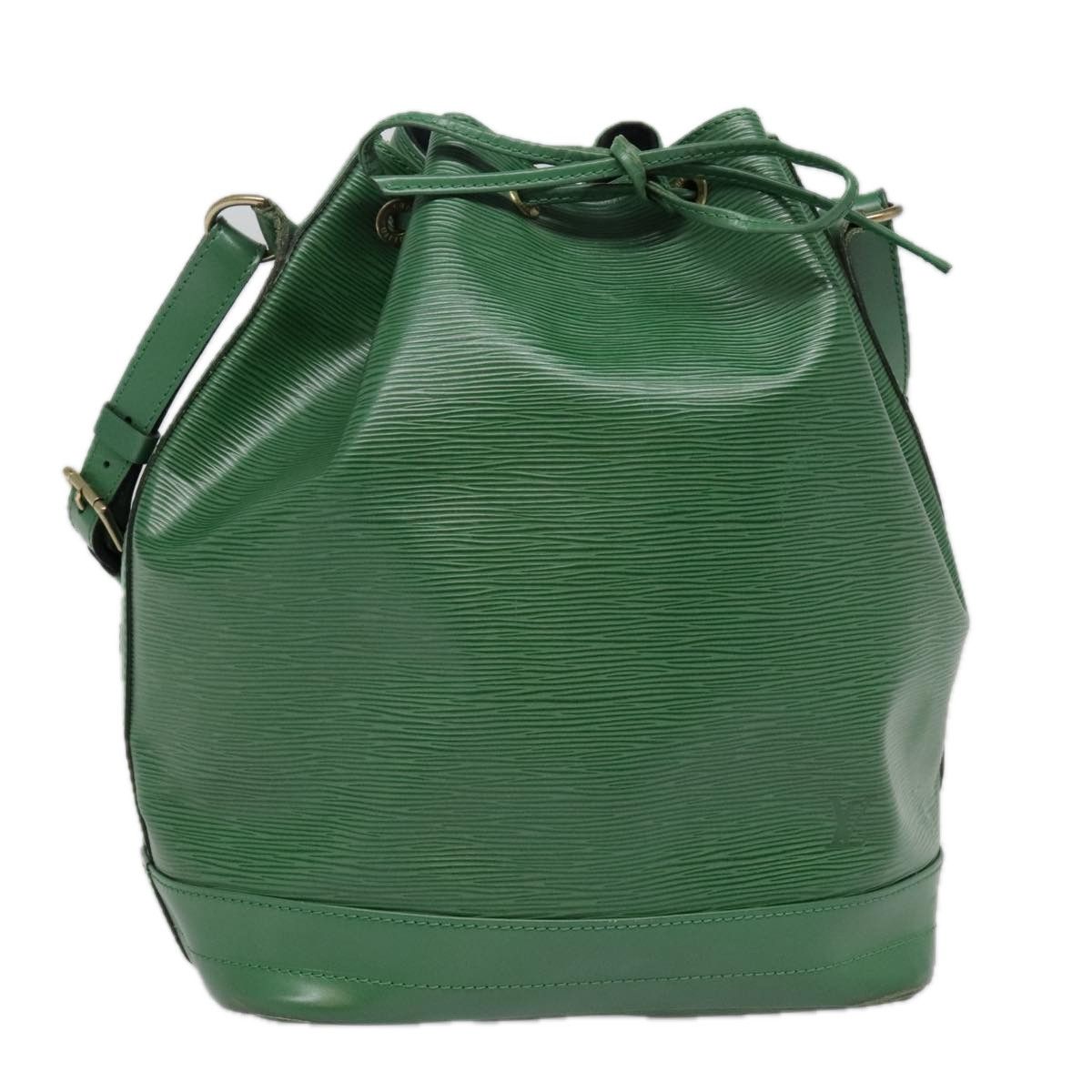 Louis Vuitton Noé Green Leather Shoulder Bag (Pre-Owned) Size ONE SIZE - 1 Thumbnail