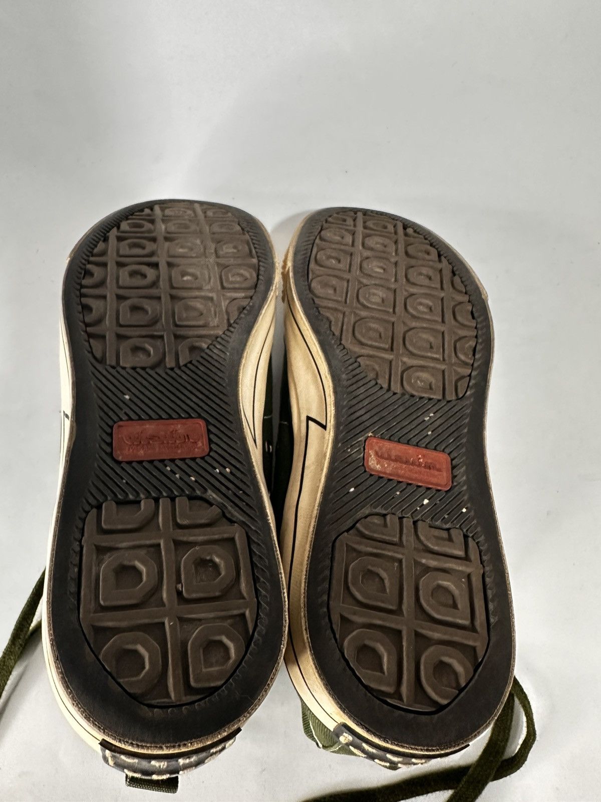 Visvim VISVIM SKAGWAY GREEN HI TOP SNEAKERS . Size US 8 / EU 41 - 16 Thumbnail