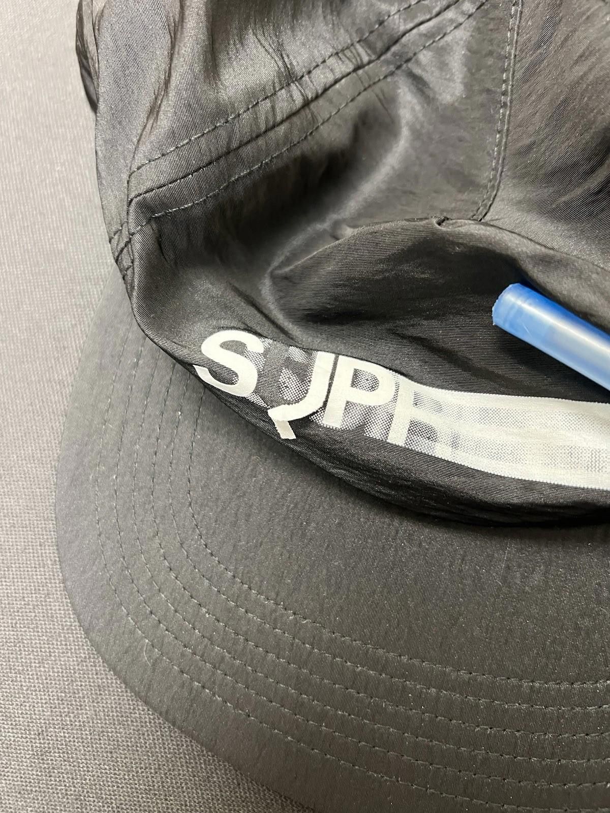 Supreme SS16 Supreme Black Satin Motion Logo Hat Size ONE SIZE - 4 Thumbnail