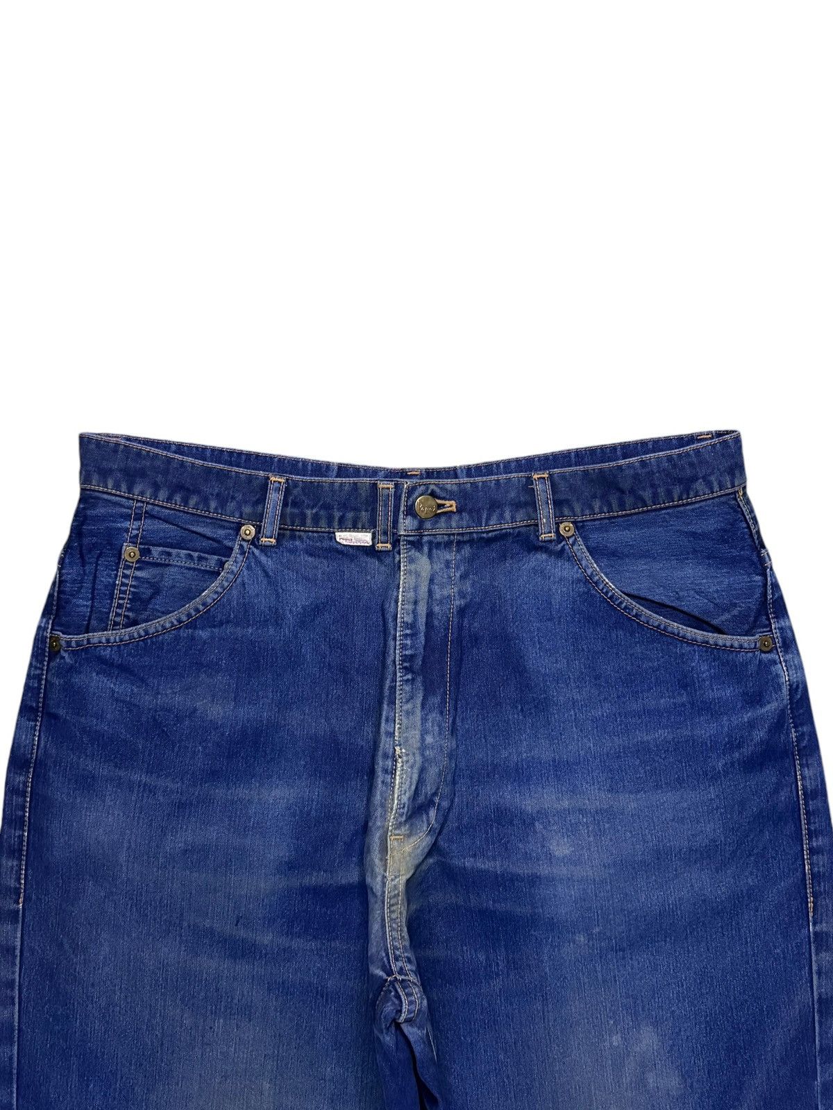 Japanese Brand Vintage Japanese Brand Mud Wash Distressed Baggy Jeans Size US 33 - 4 Thumbnail