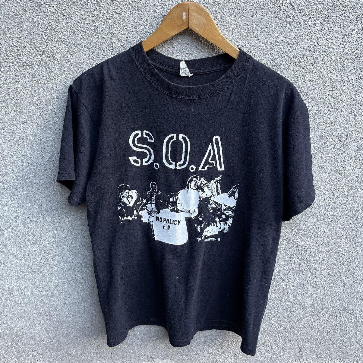 Band Tees Vintage SOA band tee hardcore punk Size US M / EU 48-50 / 2 - 2 Thumbnail