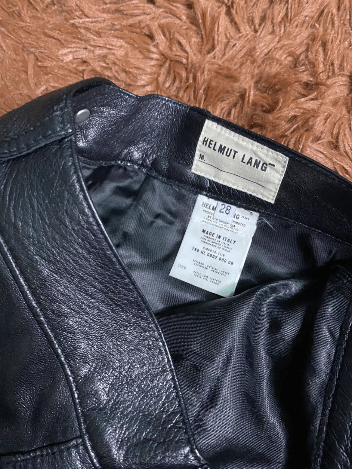 Helmut Lang Helmut Lang 99AW Leather Denim Size US 28 / EU 44 - 3 Thumbnail