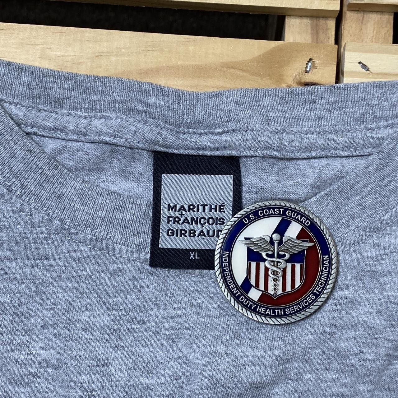 Marithe + Francois Girbaud Vintage MFG Marithe + Francois Girbaud Gray Tee Size XL Size US XL / EU 56 / 4 - 3 Thumbnail