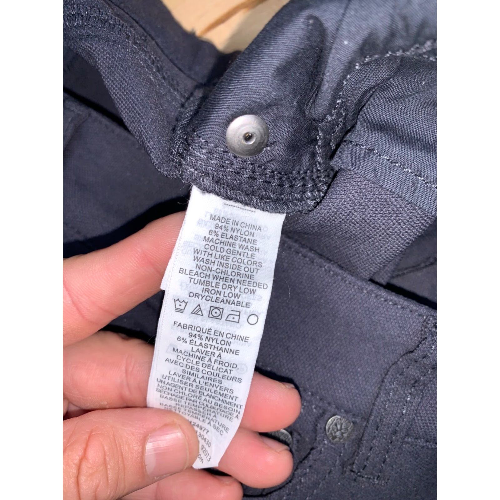 Prana prAna Pants Womens 6 Gray Casual Outdoor Stretch Hiking 10668 Size 28" / US 6 / IT 42 - 4 Thumbnail