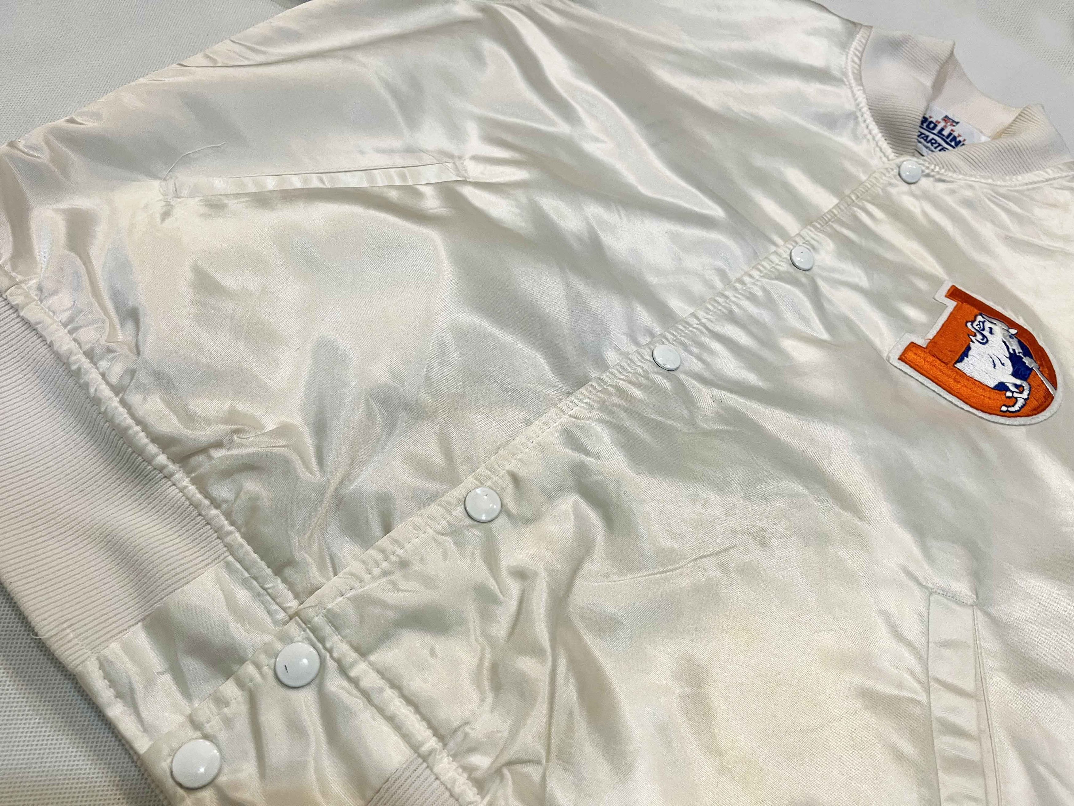 NFL × Starter × Vintage Vintage Starter NFL Denver Broncos Satin Bomber Jacket Size US L / EU 52-54 / 3 - 9 Thumbnail