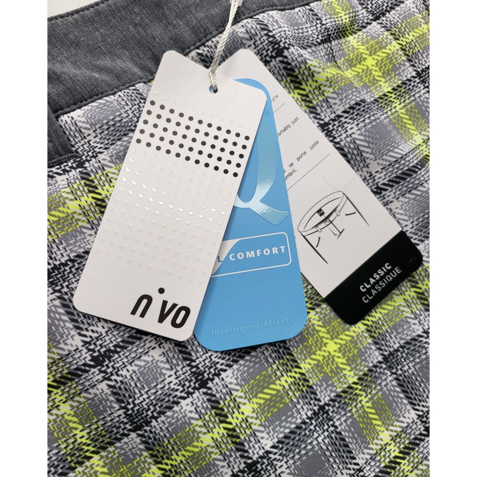 Other NWT NIVO Women's Caitie Golf Skort Plaid Pickleball Tennis Size 28" / US 6 / IT 42 - 3 Thumbnail